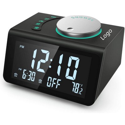 Digital Alarm Clock Radio FM Radio Clock Sleep Timer Snooze