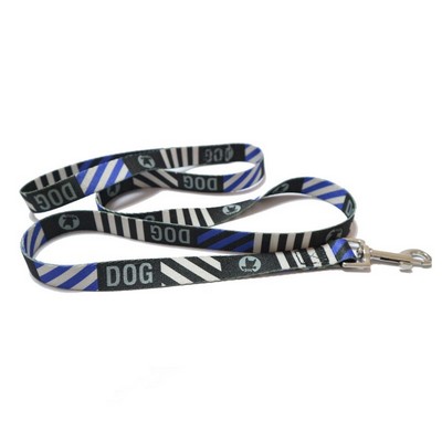 Polyester Dog Leash Pet Collar w/Full Color Imprint