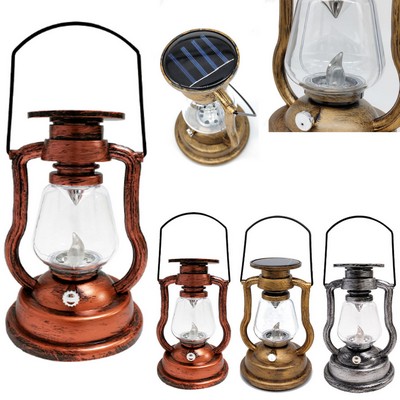 Retro LED Solar Oil Lamp