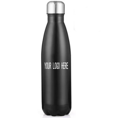 17 Oz Stainless Steel Vacuum Insulated Water Bottle