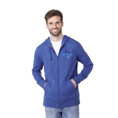 Men's ARGUS Eco Fleece Full Zip Lightweight Hoodie