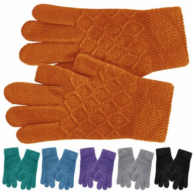 3-Finger Knit Gloves