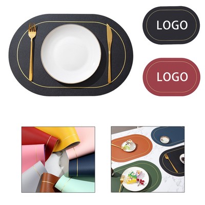 Faux Leather Placemat