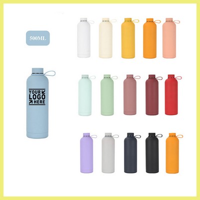 16OZ Stainless Steel Insulation Sports Bottle