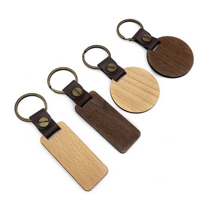 Wooden Keychain