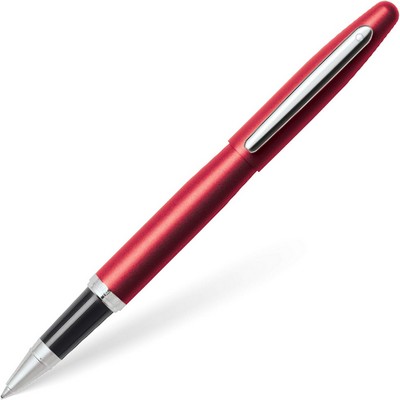 Sheaffer VFM Excessive Red Chrome Plated Trim Rollerball