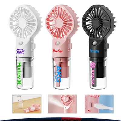 Handheld Spray Misting Fan