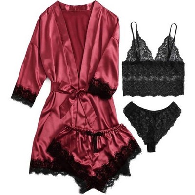 Women's Satin Sleepwear Set