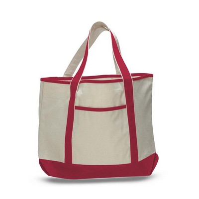 Large Canvas Deluxe Tote