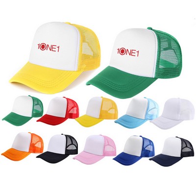 Blank Mesh Baseball Cap