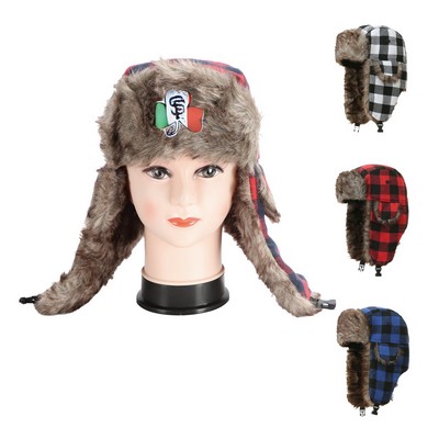 Adult Winter Warm And Windproof Trapper Hat