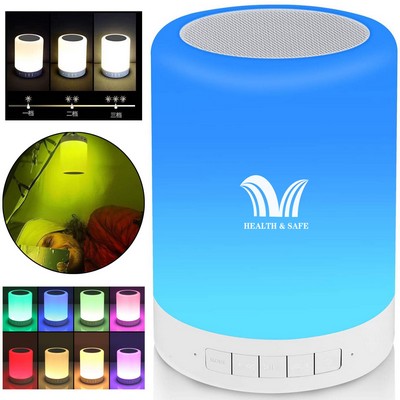 2 in1 Touch Lamp And Bluetooth Speaker