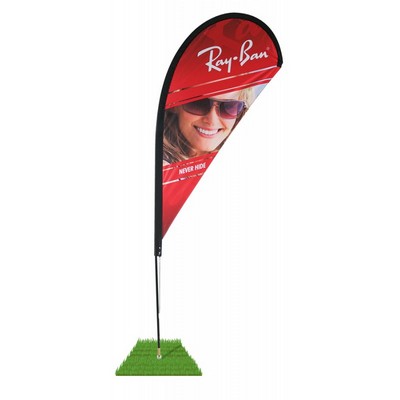 6' Teardrop Wind Flag Only - Single Sided