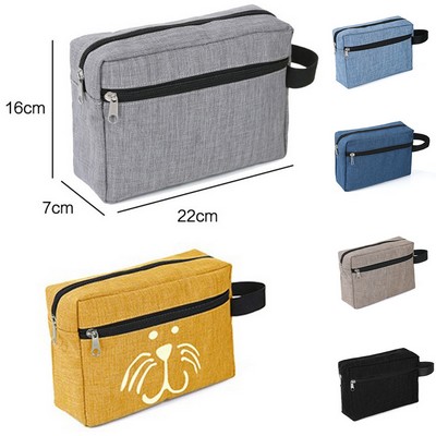 Double Layer Travel Toiletry Bag