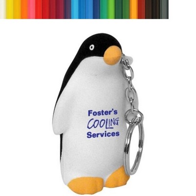 Cute Penguin Stress Ball Key Chain