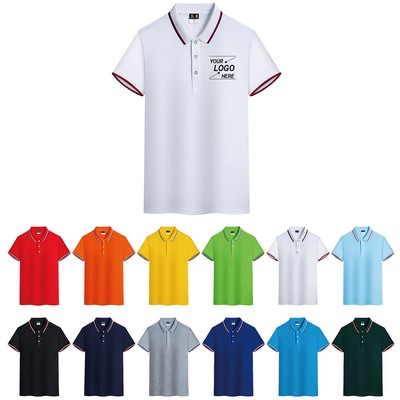 Unisex Short Sleeve Golf Polo