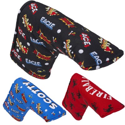 Sublimated Blade Putter Cover