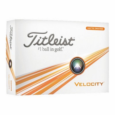 Titleist - Velocity - Matte Orange Double Digit - T8226S-MBIL-2 (In House)