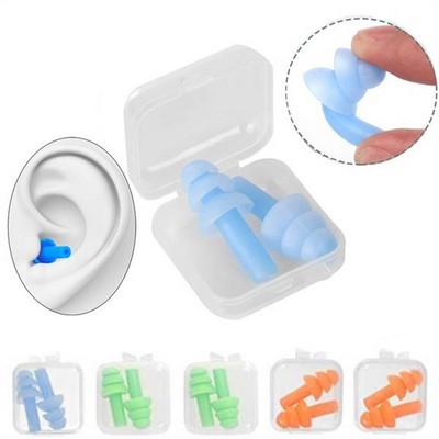 Noise Cancelling Soft Silicone Earplugs