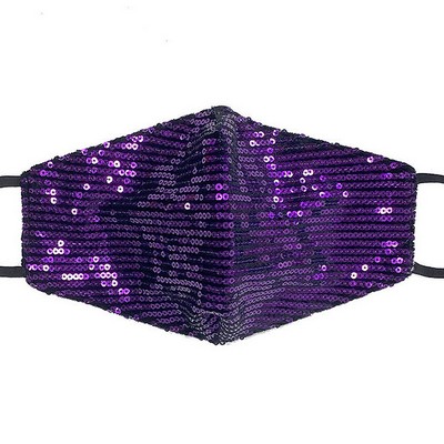 Sequin Face Mask