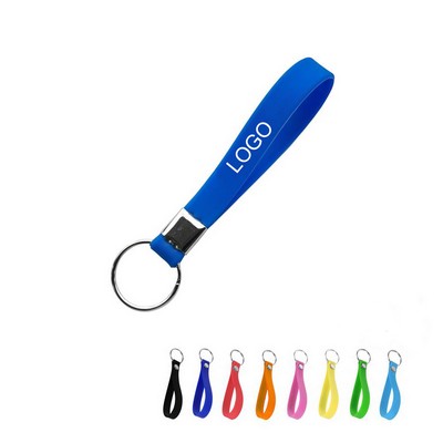 Silicone Keychain Wristbands