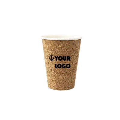 12oz cork disposable Paper Coffee Cup