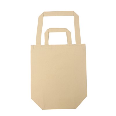 Dual Handle Cotton Shopping Bag