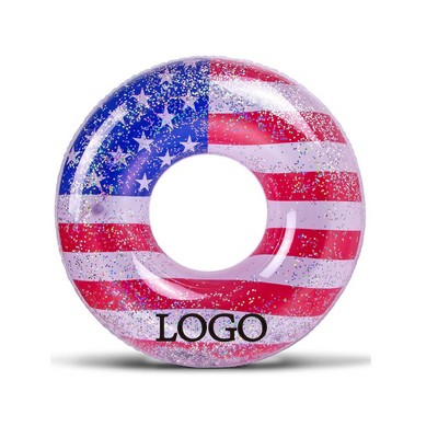 USA American Flag Swimming Ring