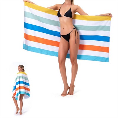 Full Color Beach Towel