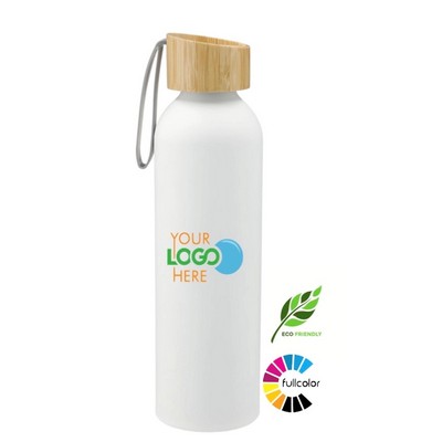 Eco Friendly Sport Bottle with Bamboo Lid