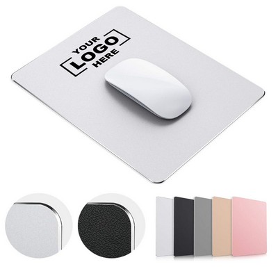 Aluminum Alloy Lite Executive Mouse Pad