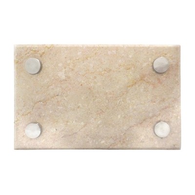 Botticino Beige Marble Sign (8"x?"x5")