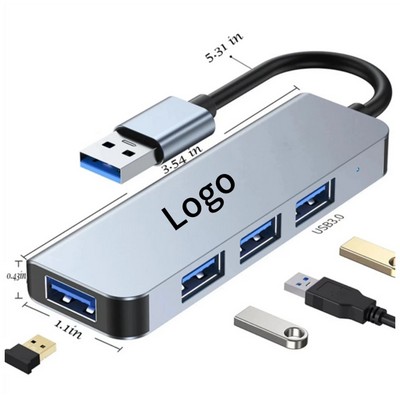 4-Port Type-C USB Hub