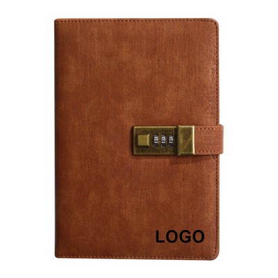 A5 PU Leather Journal Notebook