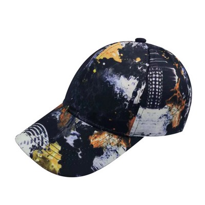 Classic Cotton Baseball Cap Dye Ponytail Hat