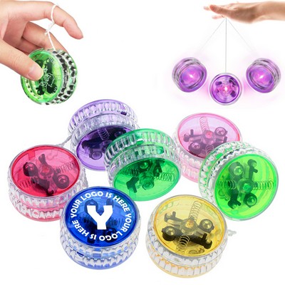 LED Luminous Plastic Light Up Yo-Yo Ball