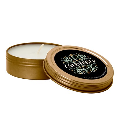 2 oz. Scented Candle in Screw-Top Metal Tin