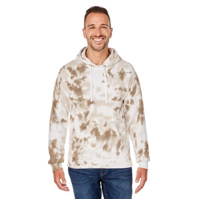 J America Adult Tie-Dye Pullover Hooded Sweatshirt