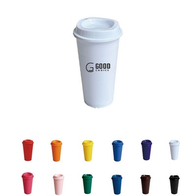 16OZ Plastic Coffee Mug