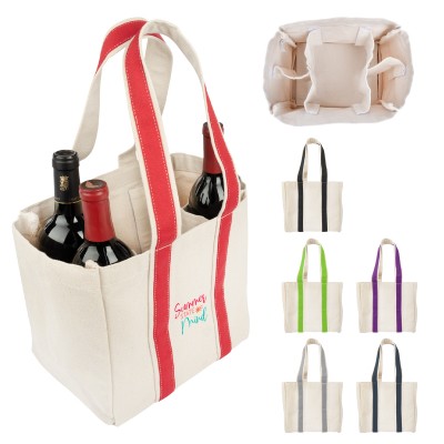 Quatre Wine Bottle Tote Bag