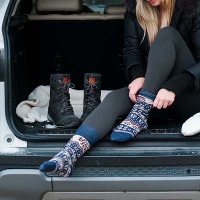 Athletic Winter Socks - Performance Warmth for Cold-Weather Workouts - American Made