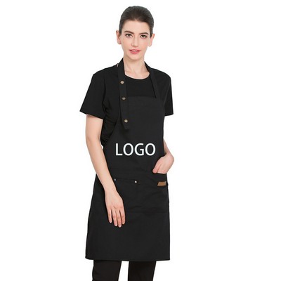 Canvas Professional Apron For Women Men Adults