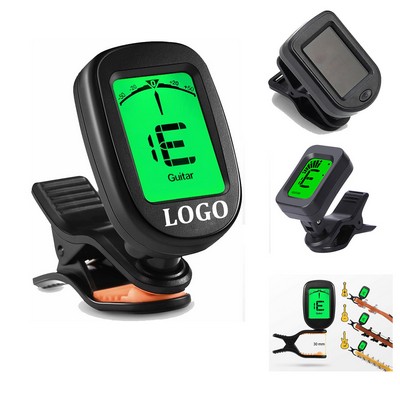 Guitar Tuner Clip on Accurate Chromatic