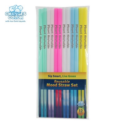 Reusable Mood™ Straw - 12 Pack