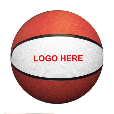 5" Mini Rubber Basketball