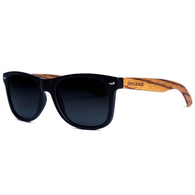 Zebrawood Sunglasses Wooden