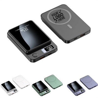 5000mAh Magnetic Wireless Portable Charger