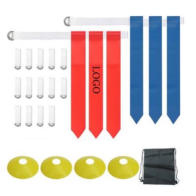 Sports Flag Football Set W/Storage Bag