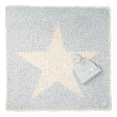 Baby Blanket - Star w/ Cap - Chenilla Classic™ - Soapstone / Linen - 30*30