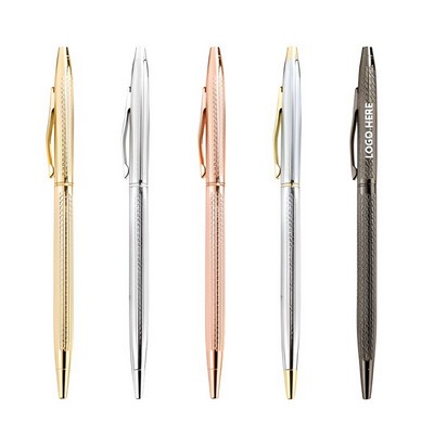 Wave Pattern Metal Signature Pen